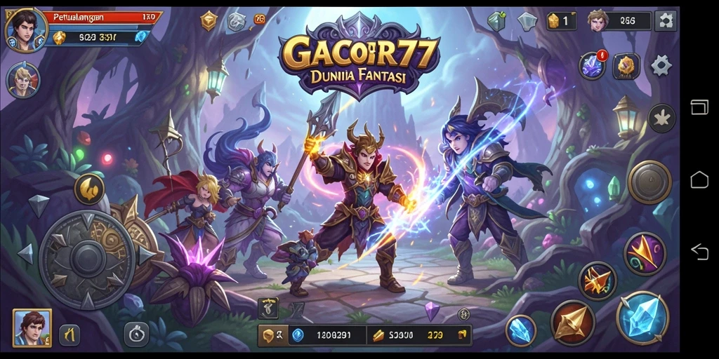 Gameplay menakjubkan GACOR77 dengan misi petualangan.