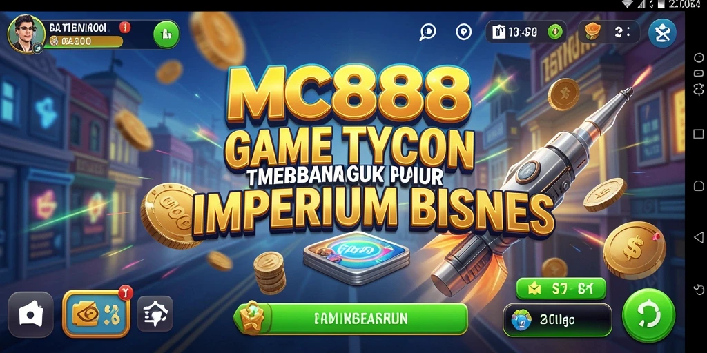 Tangkapan layar utama dari gameplay Tycoon di MC888.